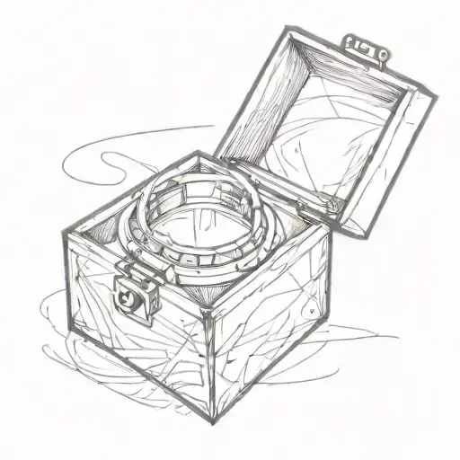 A Box With A Ring On It