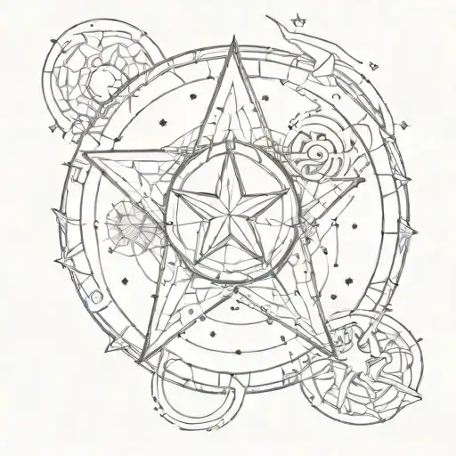 Ad Astra With Special Star Design Featuring