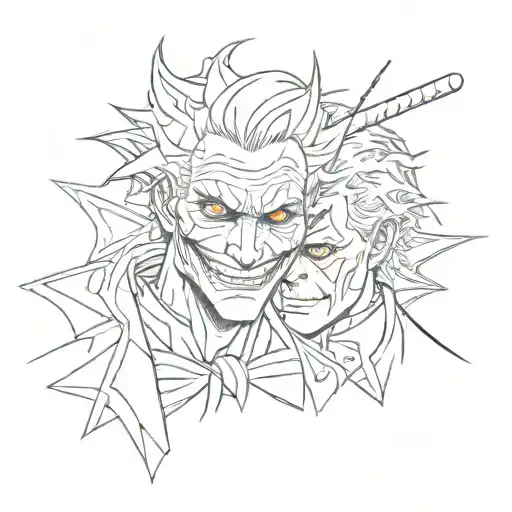 The Joker And Ronoroa Zoro