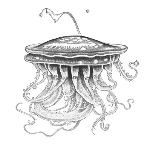 Jellyfish With Naruto Eyes