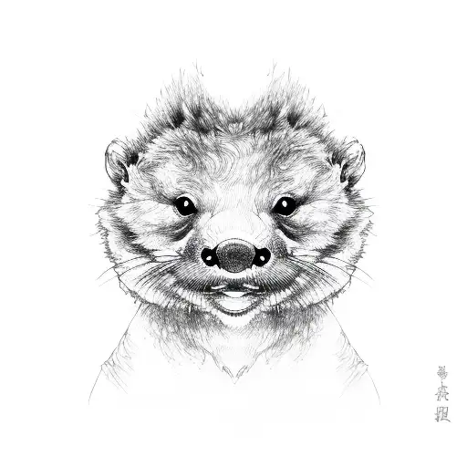 Book Otter Red Black 41