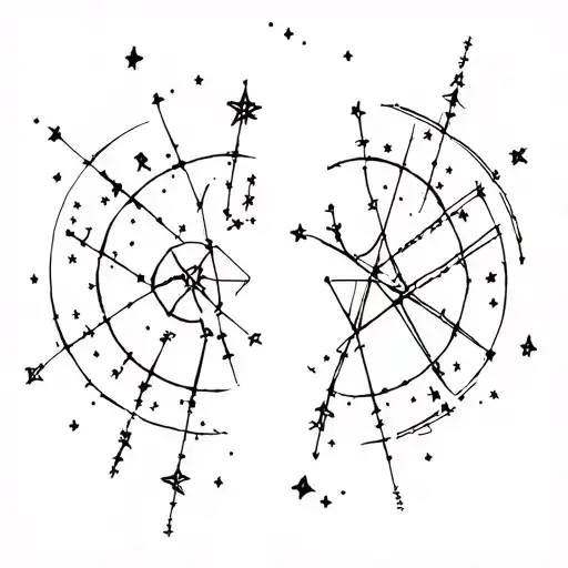 Gemini And Sagittarius Constellation