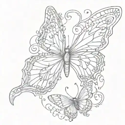 Borboleta Que Simbolize New Beginnings Strength Body Mind Fulfilment