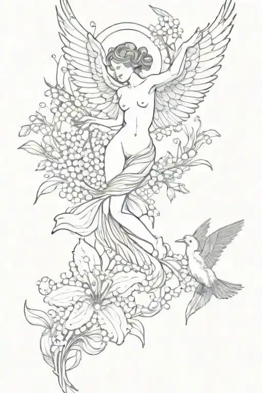 Lilly Of The Valley And Icarus Falling