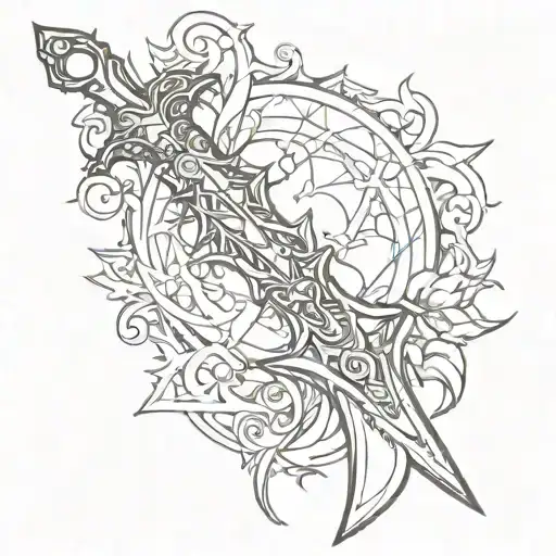 Dagger Gothic Detailled
