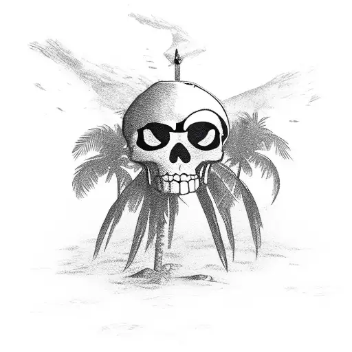 Pirate Pistol Palm Tree