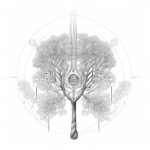 Tree Of Life Dna Trunk