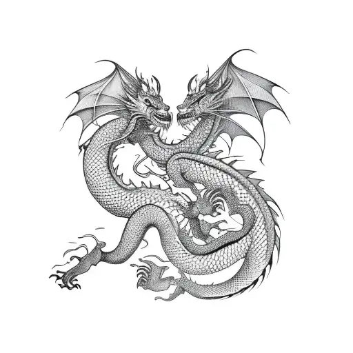 Dragon With Libra Scales