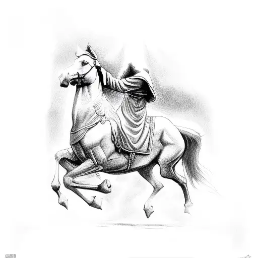 Second Coming Of Jesus On Horseback