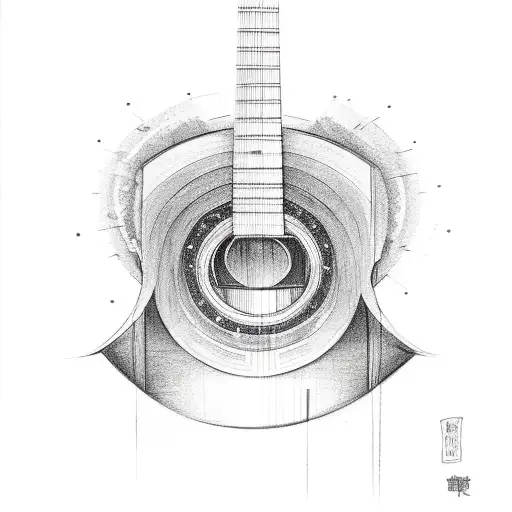 Guitar With Blackhole