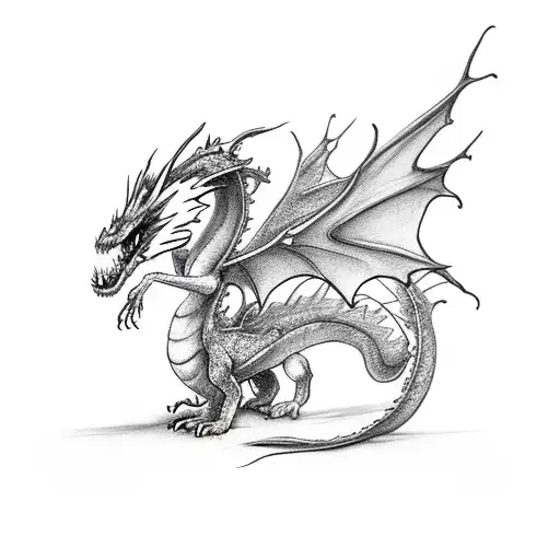 Grief Baby Dragon And Fairy