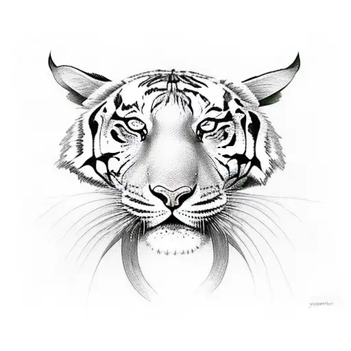 Fineline Tiger Lily For Side Of Torso