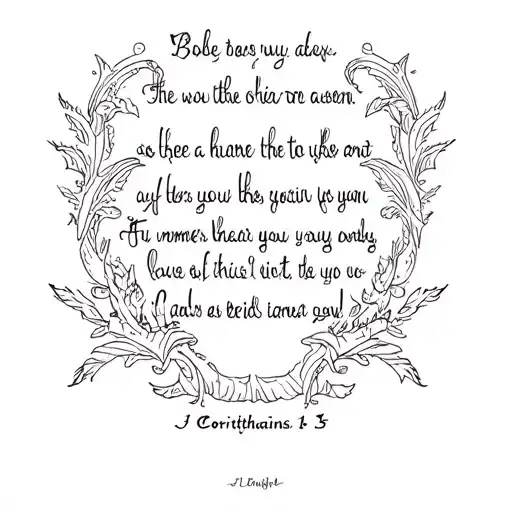 Bible Verse 1 Corinthians 13