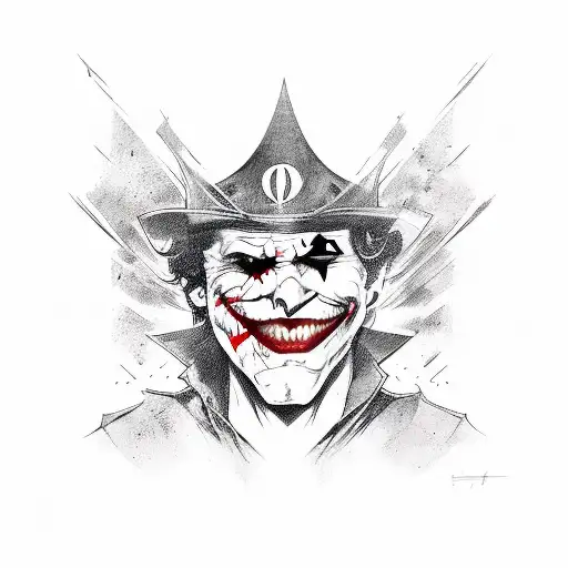 Joker With Albania Flag