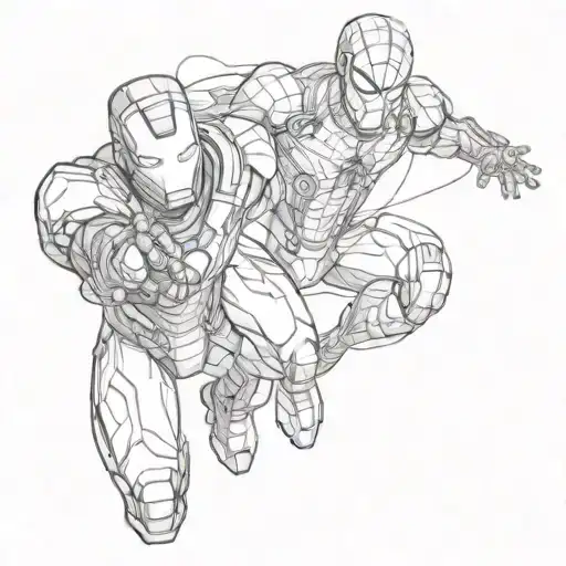 Iron Man And Spider Man