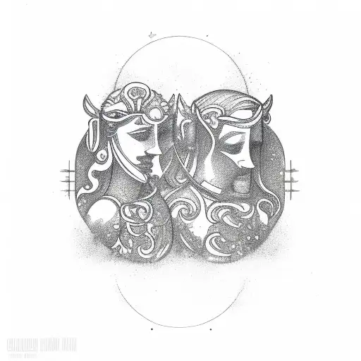 Gemini Sign With Leo Flower Sign With Gemini Flower Sign