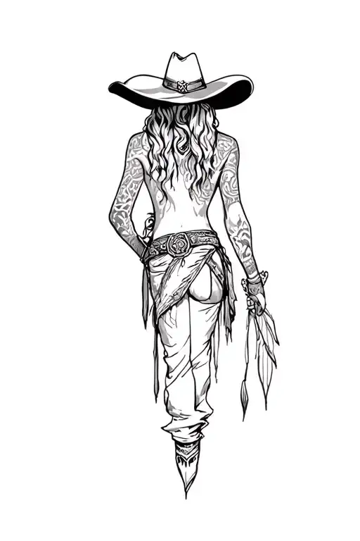 Western Tattoo Inspired
