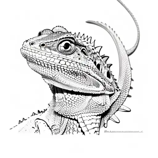 Bearded Dragon Lizard