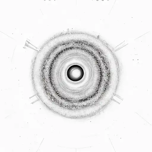 Lily Of The Vally With Astronomical Event Or Outer Space