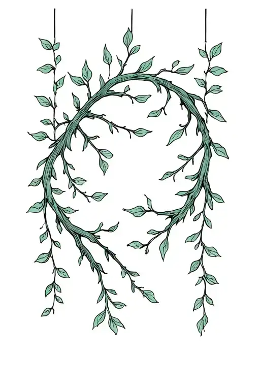 Delicate Vines Hanging