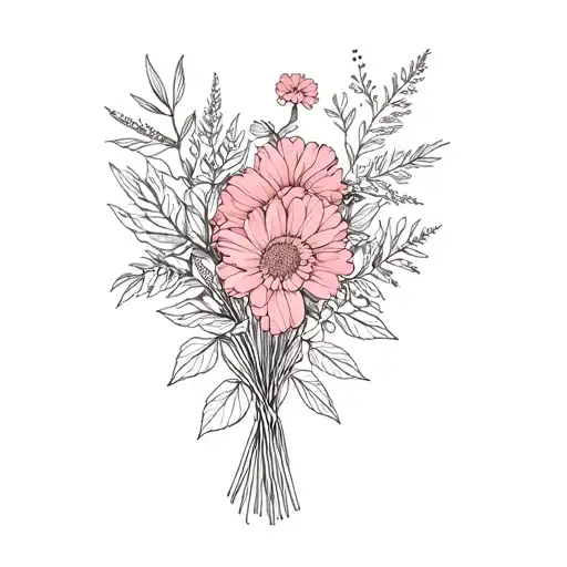 January May And September Birth Flower Bouquet