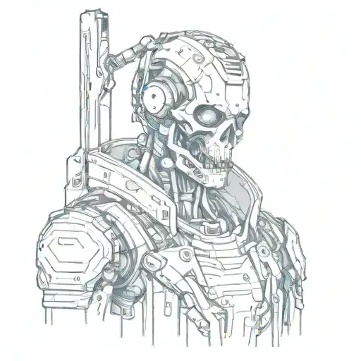 Death In The Style Of Cyberpunk