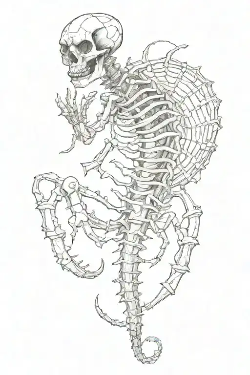 Scolopendra Skeleton
