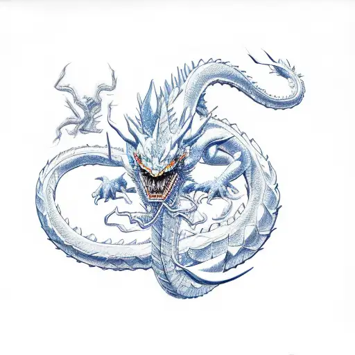Shenron Vs Charizard Vs Blue-eyes White Dragon