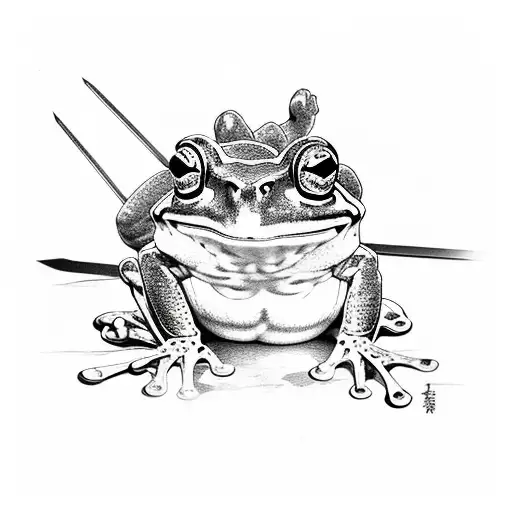 Frog With Katana