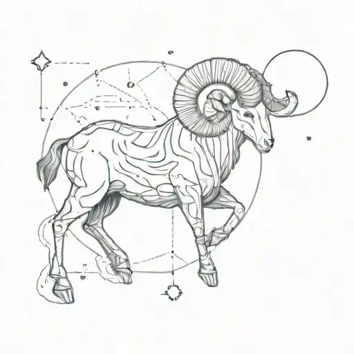 Zodiac Sign Aries Constellation Aries Space
