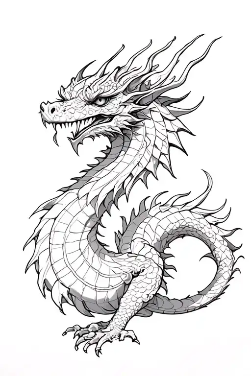 Crowned Dragon
