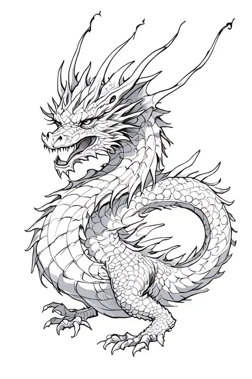 Crowned Dragon
