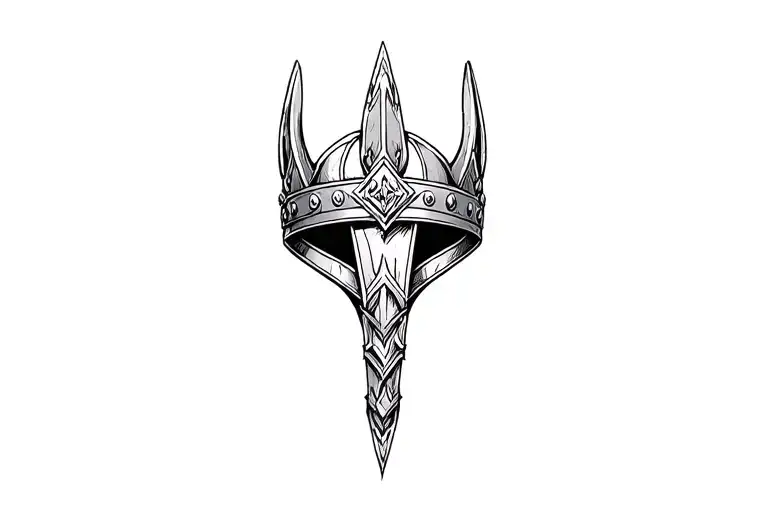 A Viking Crown Looking