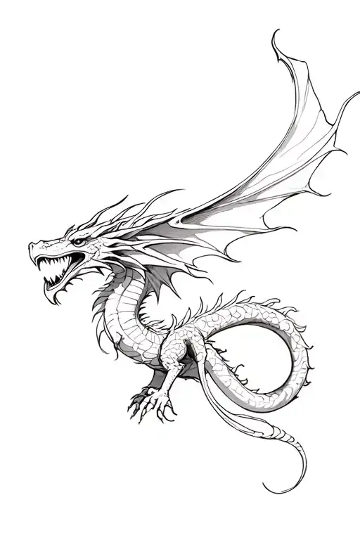 Dragon Flying