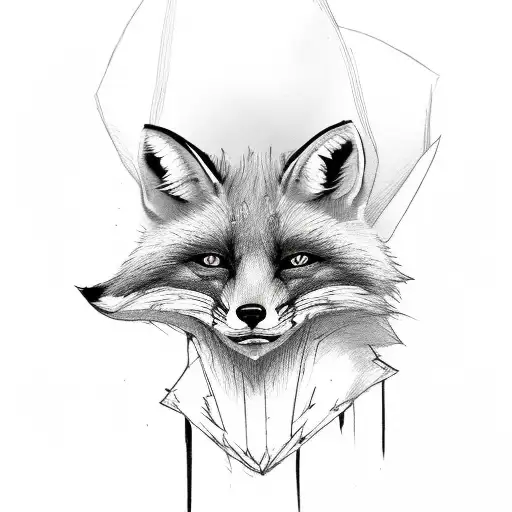 Fox In Joker Costume