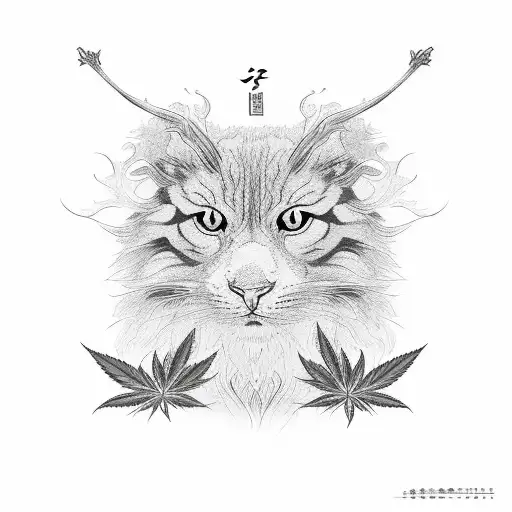 Miyagi White And Black With Marijuana