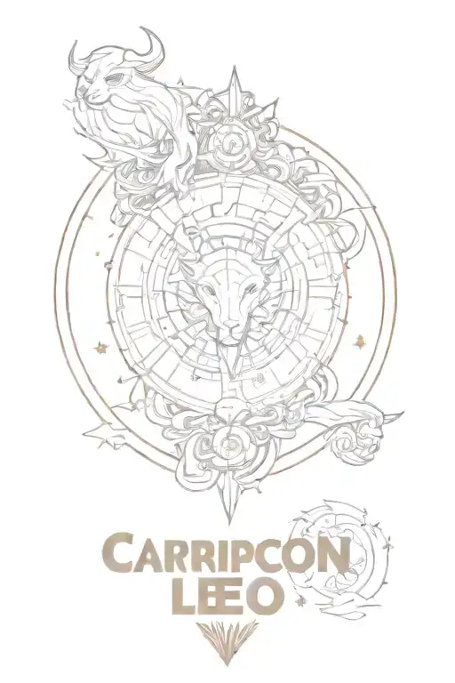 Capricorn And Leo Signs Established 2020 Vision With Elements