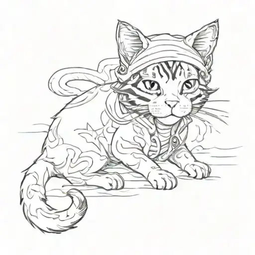 Trafalgar Law As A Cat