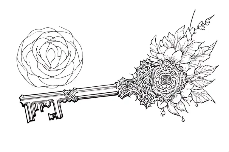 Key Love Renewal Future Strength Of Character Determination