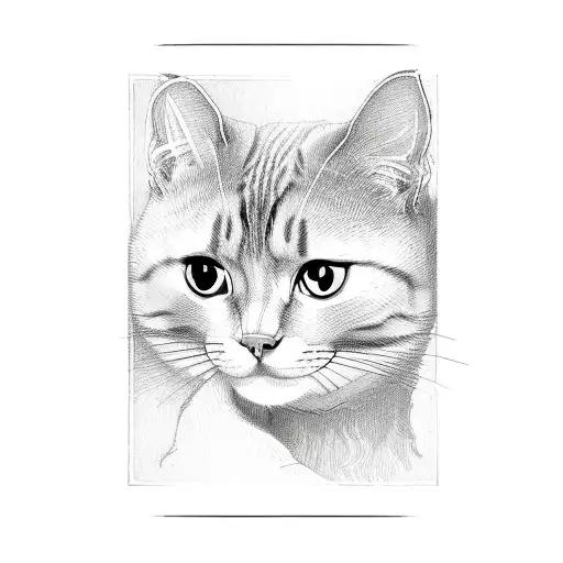 Cat Poker Card