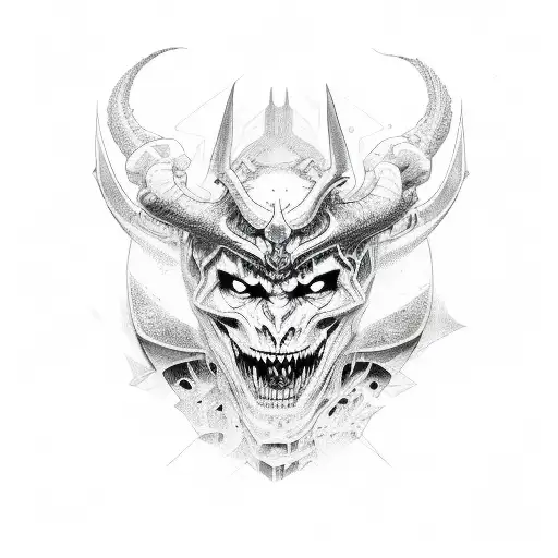 Demon Shade Under Light