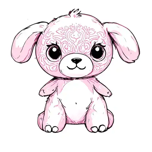 A Pink Stuffed Animal