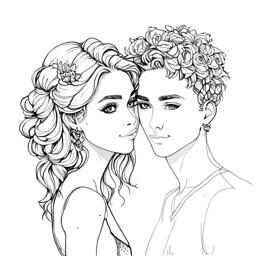 Best Friend Tattoo Design