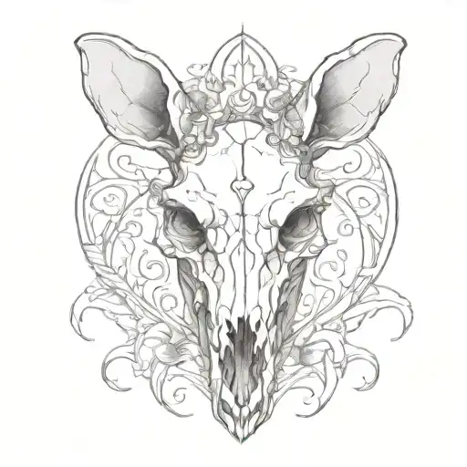 Kangaroo Skull