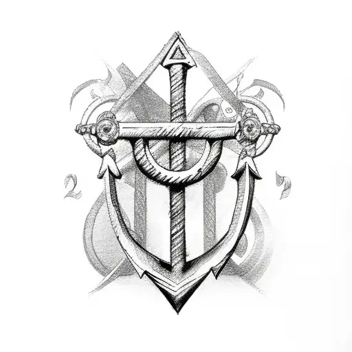 Roman Numeral Anchor