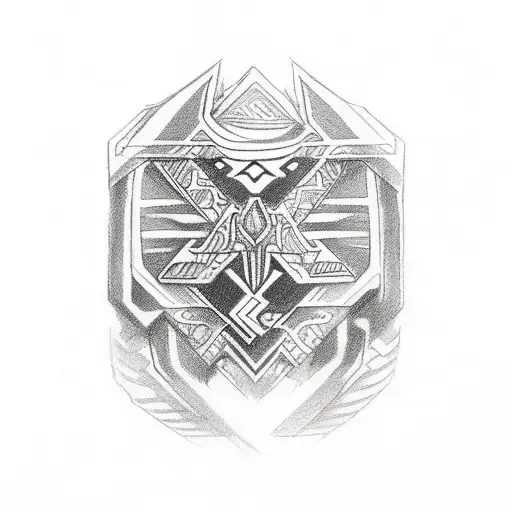 Samoan Tribal Harley Davidson Symbol