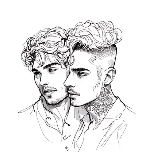 Gay Love Hairdresser