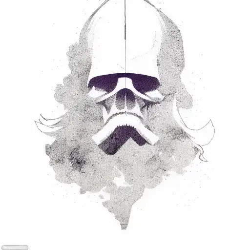 Wyatt Earp's Silhouette With Gun