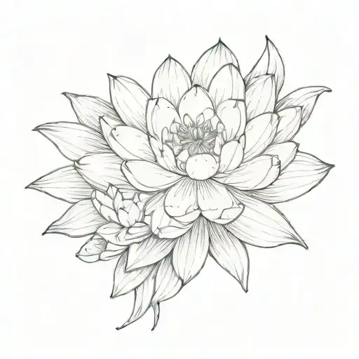 Water Lily And Mother