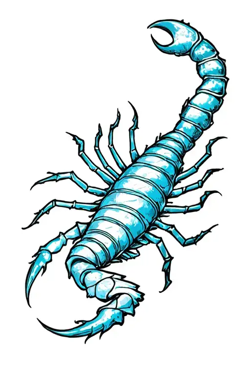 Tattoo Sketch Of The Zodiac Sign Scorpio Sign